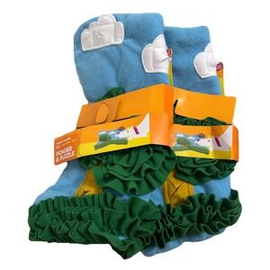 TWO NEW Leaps & Bounds Dog interactive Treat game Snuffle Mat Dog Toy